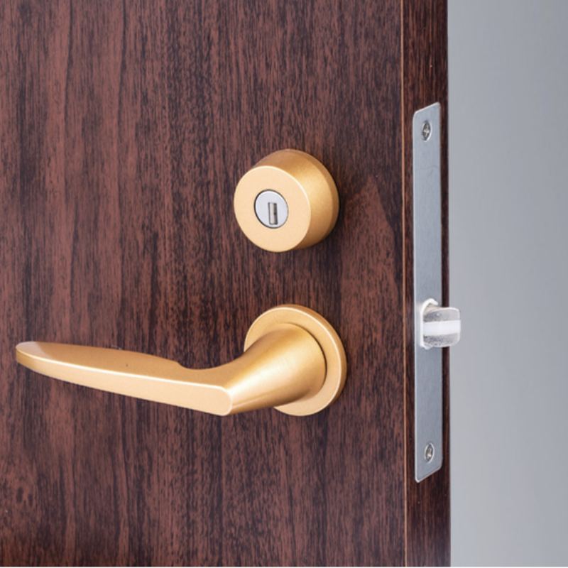 Aluminium Alloy Split Lever Mute Door Lock