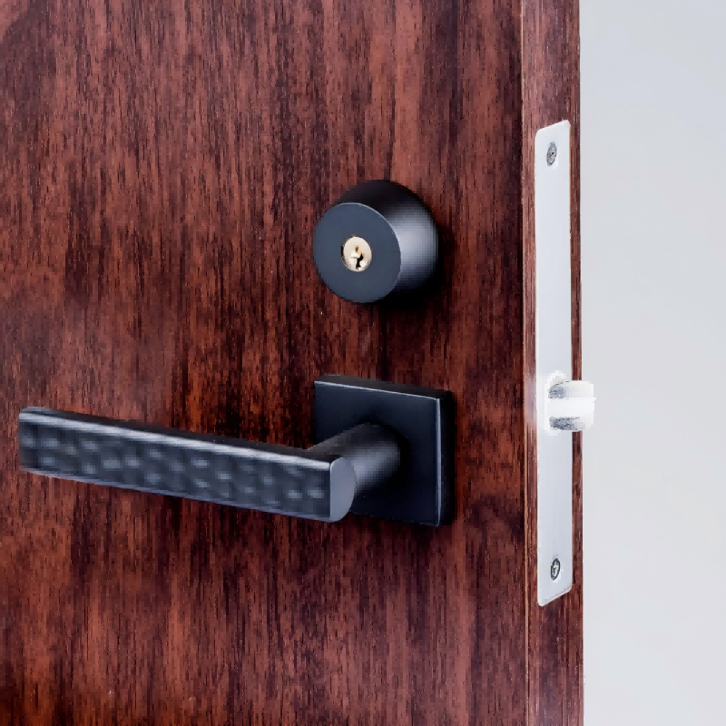 split lever door lock manufacturer aluminium alloy mute lever lock for commercial doors